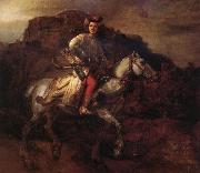 Rembrandt van rijn The polish rider china oil painting reproduction